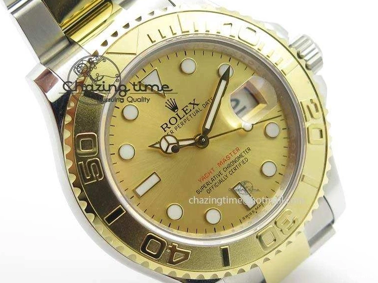 On Bracelet BP-Maker 116622 Best Edition SA3135 Yacht-Master YG SS Gold Dial YG SS 0123